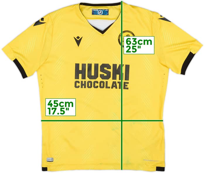 2019-20 Millwall Away Shirt - 4/10 - (L.Boys)