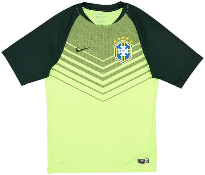 2014-15 Brazil Nike Training Shirt - 6/10 - (S)