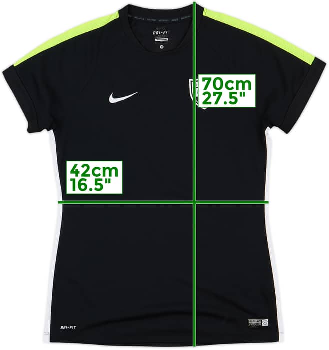 2015-16 USA Women's Nike Training Shirt - 8/10 - (Women's M)