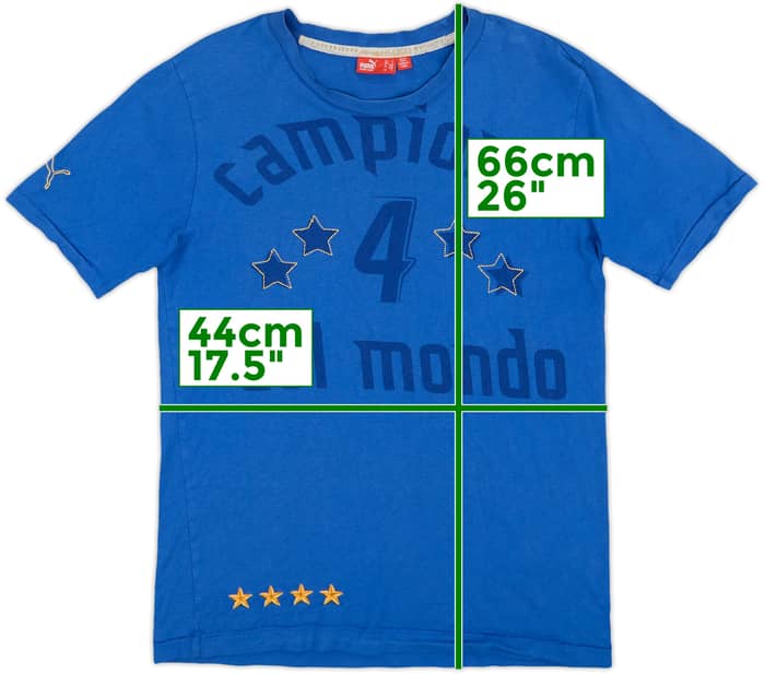 2006 Italy Puma Celebrative Tee - 9/10 - (S)