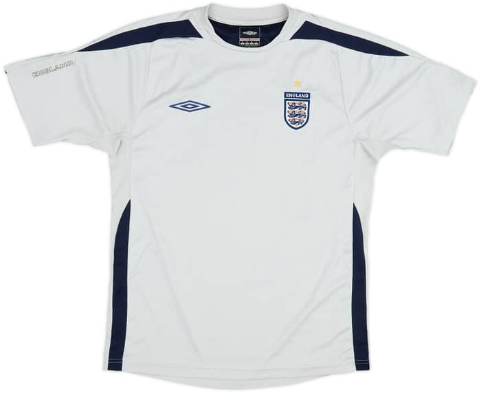 2004-06 England Umbro Training Shirt - 7/10 - (M)