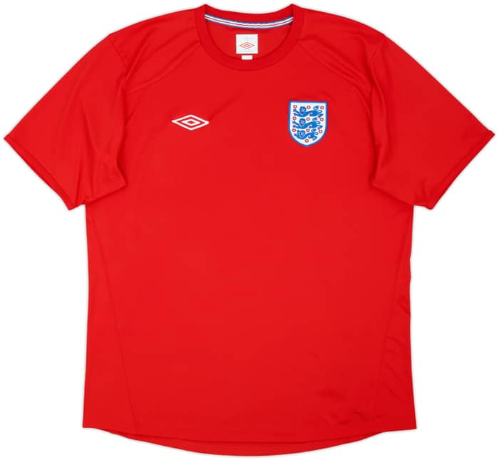2010-11 England Umbro Training Shirt - 9/10 - (XL)