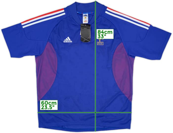 2002-04 France 'Signed' Home Shirt (XL)