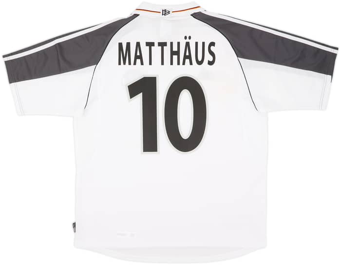 2000-02 Germany Home Shirt Matthaus #10 (L)