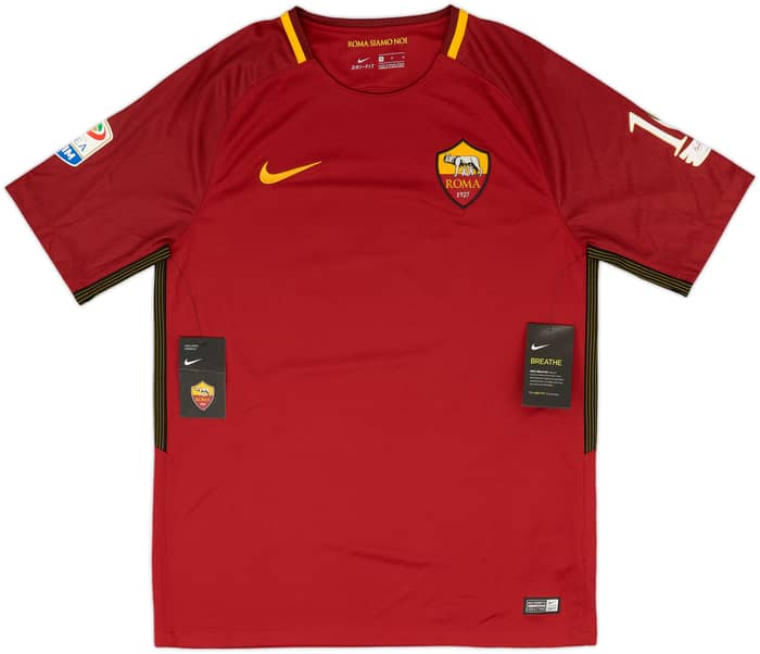 2017-18 Roma Special Tribute Home Shirt Totti #10 (M)