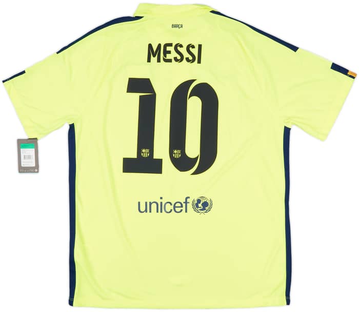 2014-15 Barcelona Third Shirt Messi #10 (XL)