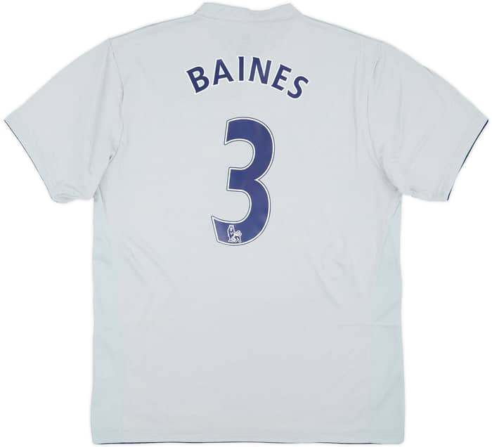 2011-12 Everton Third Shirt Baines #3 (L)