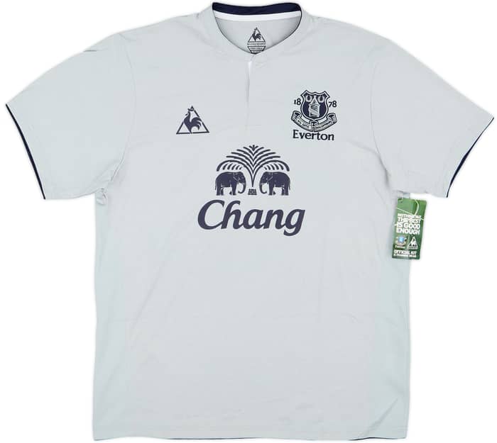 2011-12 Everton Third Shirt Baines #3 (L)