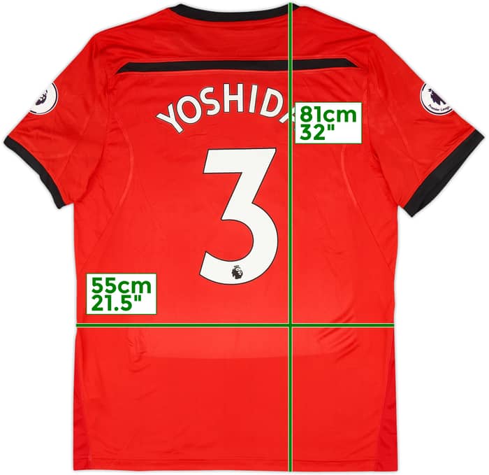2018-19 Southampton Home Shirt Yoshida #3 (XL)