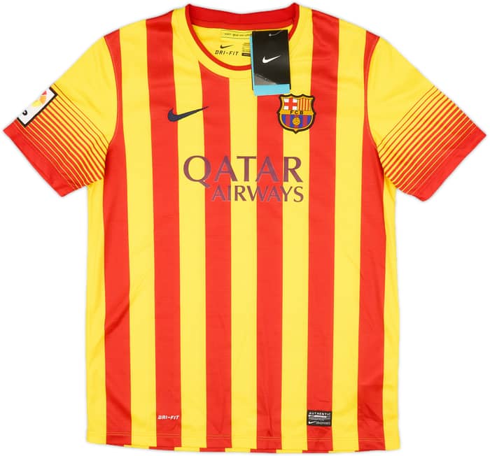 2013-15 Barcelona Away Shirt (XL.Boys)