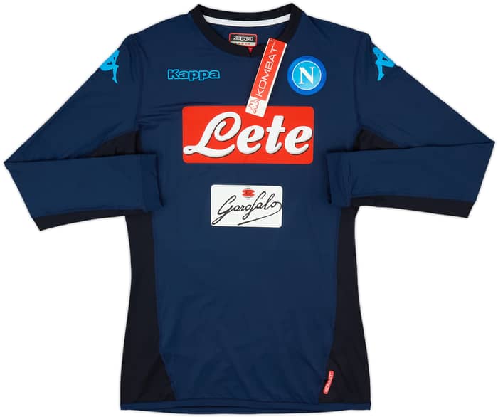 2017-19 Napoli Authentic Third L/S Shirt (L)