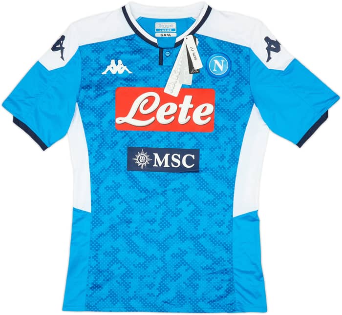 2019-20 Napoli Authentic Home Shirt (L)