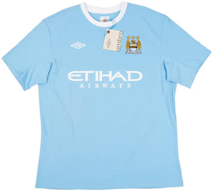 2009-10 Manchester City Home Shirt Kompany #33 (XL)