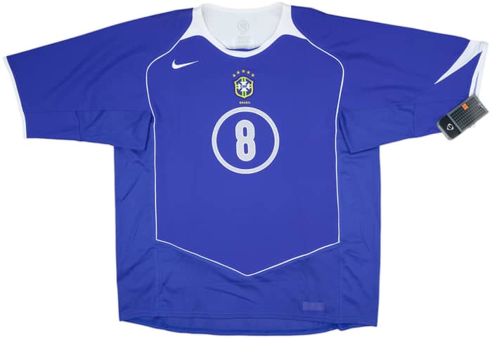 2004-06 Brazil Away Shirt Kaka #8 (XXL)