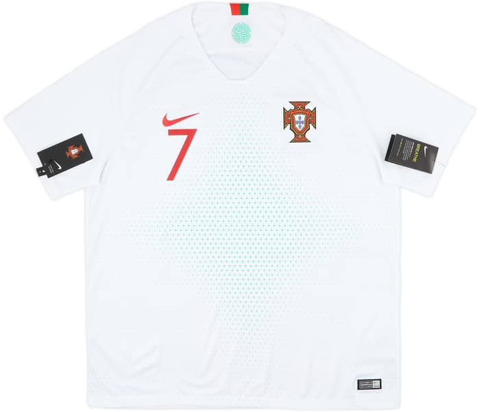 2018-19 Portugal Away Shirt Ronaldo #7 (XL)