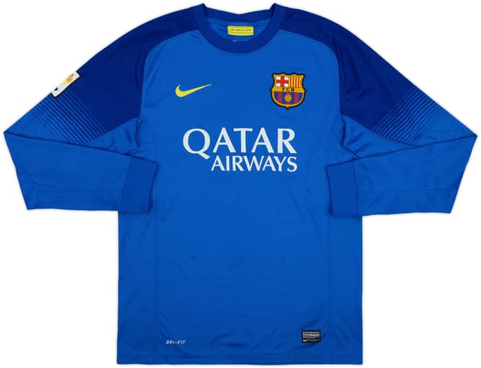 2013-14 Barcelona GK Shirt - 9/10 - (S)