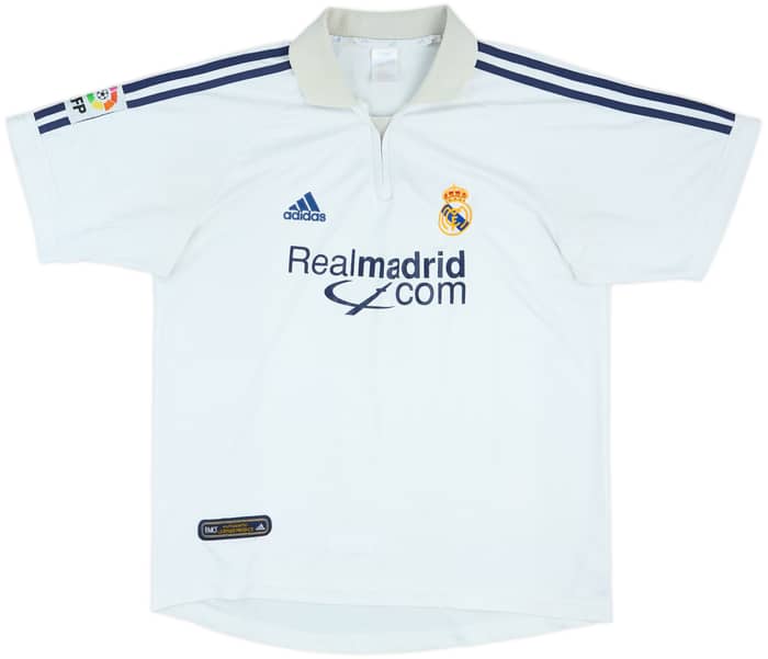 2001 Real Madrid Home Shirt Zidane #5 - 6/10 - (M)