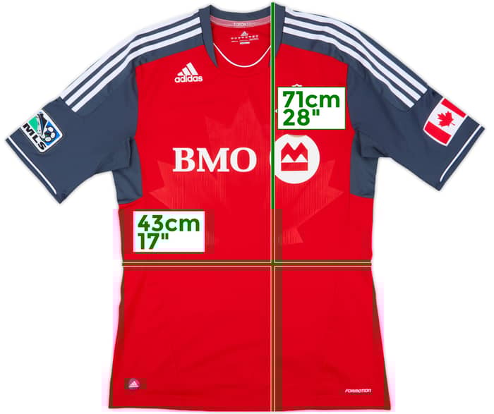 2011-13 Toronto FC Player Issue Home Shirt - 5/10 - (L)
