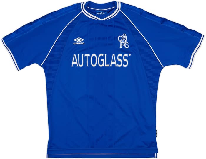 1999-01 Chelsea Home Shirt Zola #25 - 8/10 - (L)