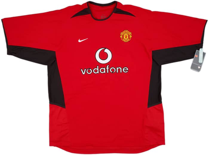 2002-04 Manchester United Home Shirt Beckham #7 (XL)
