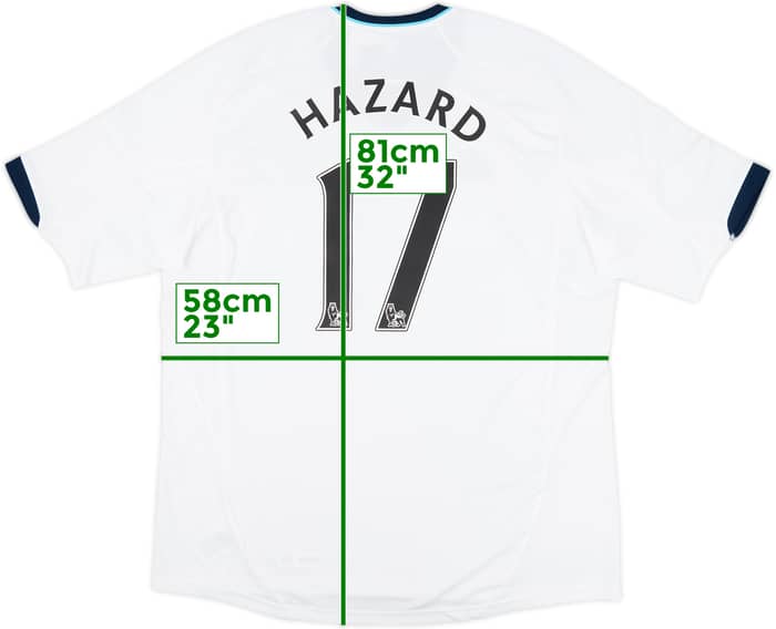 2012-13 Chelsea Away Shirt Hazard #17 (XL)