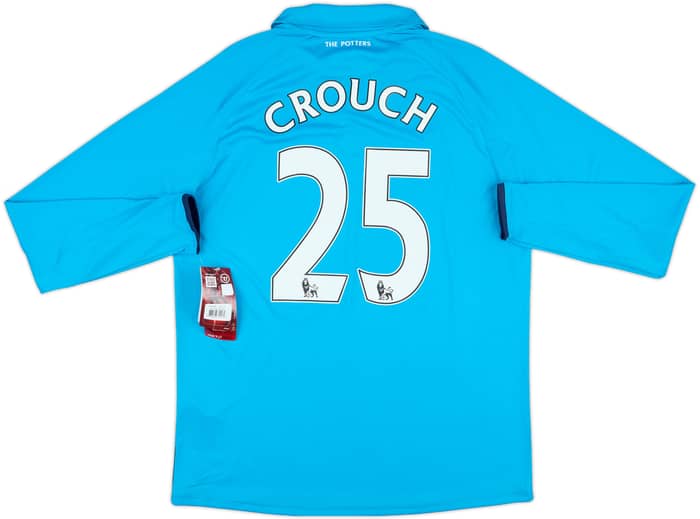 2014-15 Stoke City Away L/S Shirt Crouch #25 (M)