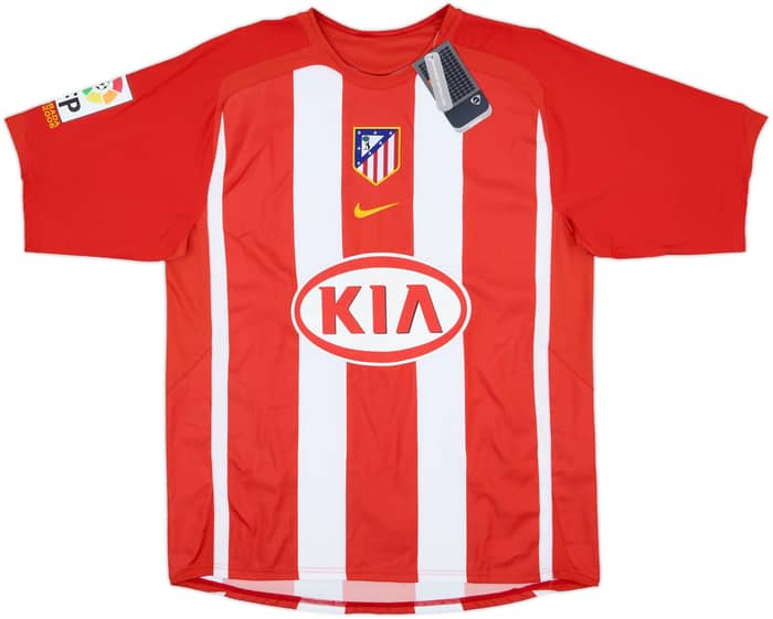 2005-06 Atletico Madrid Home Shirt Kezman #10 (L)