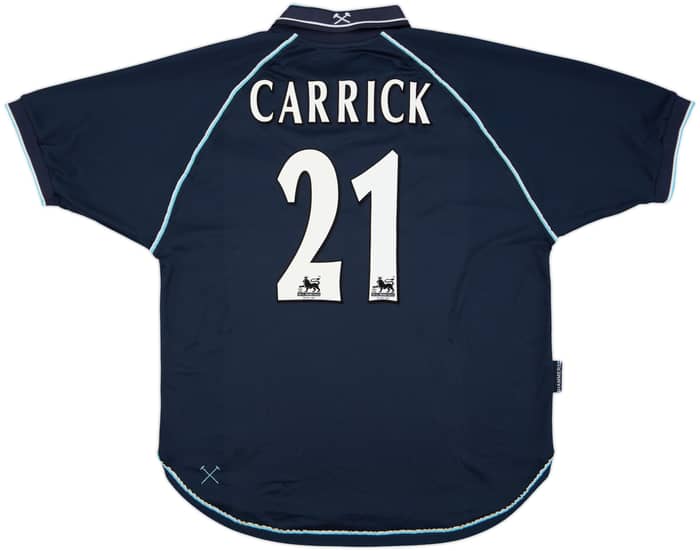 1999-01 West Ham Third Shirt Carrick #21 (XL)