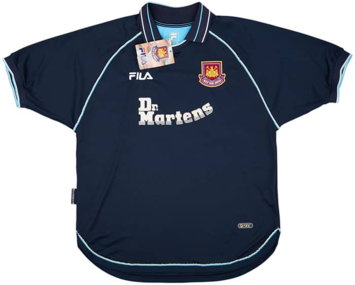1999-01 West Ham Third Shirt Carrick #21 (XL)