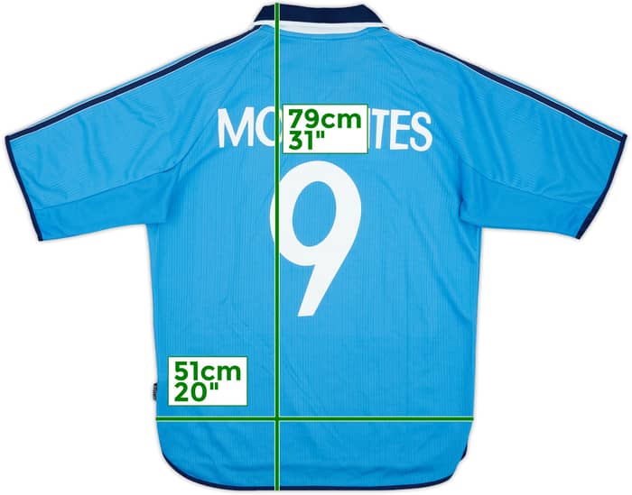 1999-00 Real Madrid Third Shirt Morientes #9 (M)