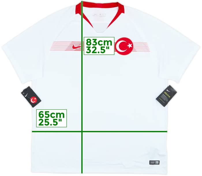 2018-19 Turkey Away Shirt (XXL)