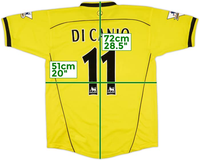 2003-04 Charlton Away Shirt Di Canio #11 - 8/10 - (XS)