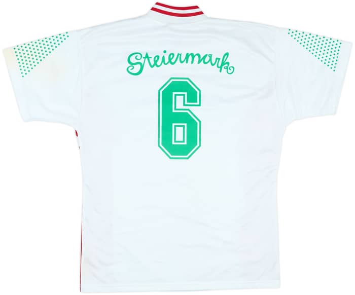 1996 Styria XI Match Worn Home Shirt #6