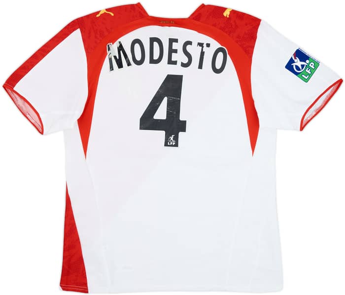 2006-07 Monaco Home Shirt Modesto #4 (L)