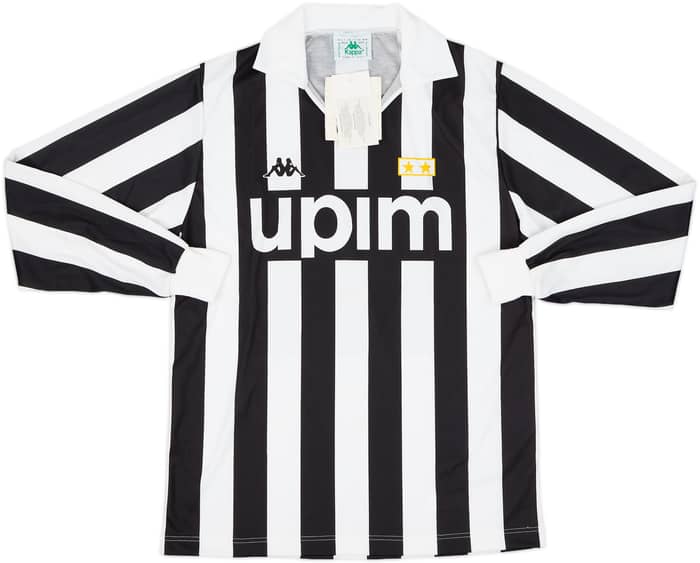 1991-92 Juventus Home L/S Shirt (M)
