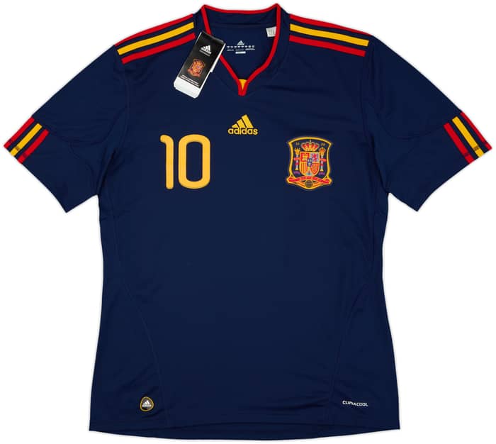 2010-11 Spain Away Shirt Fabregas #10 (L)