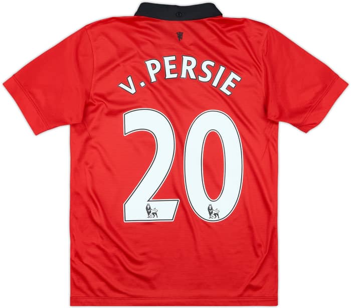 2013-14 Manchester United Home Shirt V.Persie #20 - 10/10 - (L.Boys)