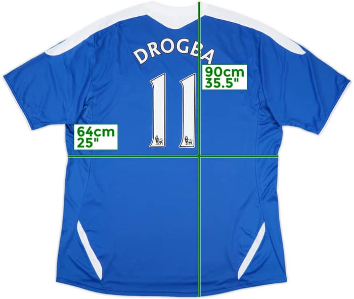 2011-12 Chelsea Home Shirt Drogba #11 (3XL)