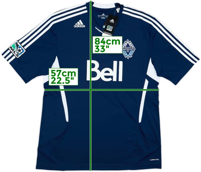 2010 Vancouver Whitecaps adidas Training Shirt (XXL)