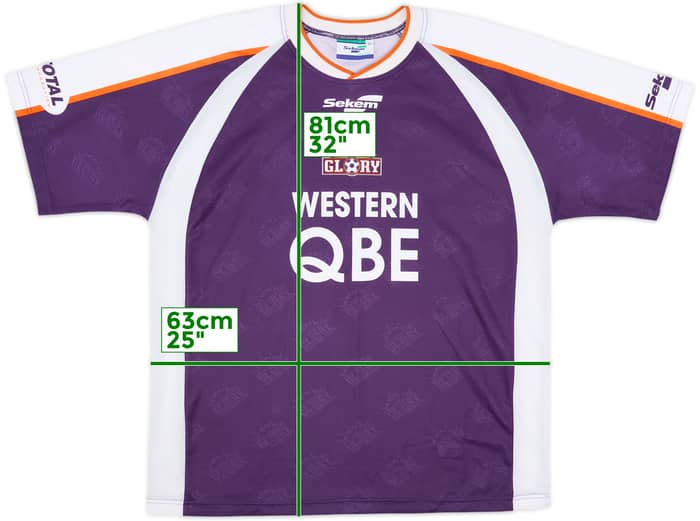 2003-04 Perth Glory Home Shirt - 9/10 - (XL)