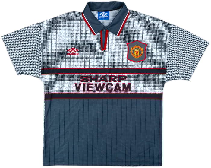 1995-96 Manchester United Away Shirt Keane #16 - 10/10 - (M)