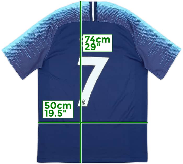 2018-19 Tottenham Away Shirt Son #7 - 9/10 - (M)