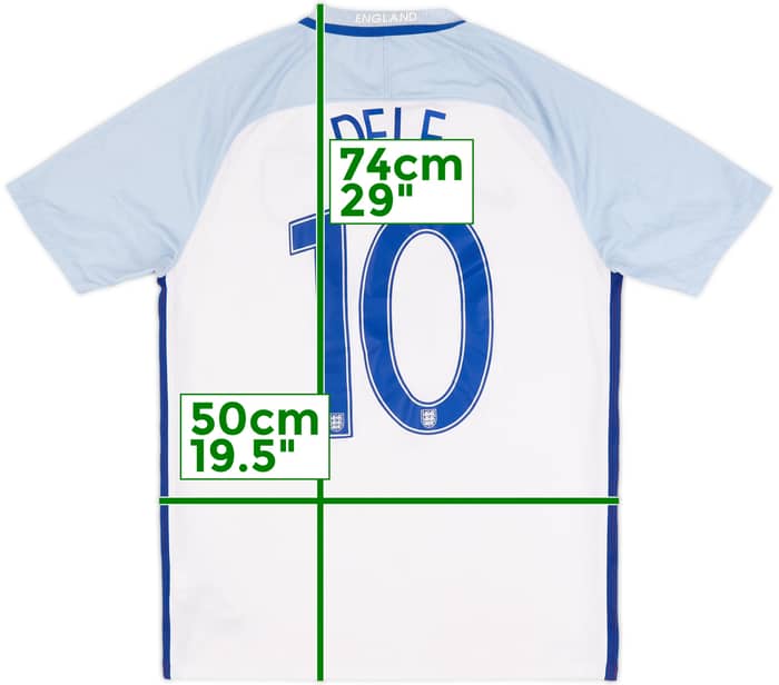 2016-17 England Home Shirt Dele #10 - 7/10 - (M)