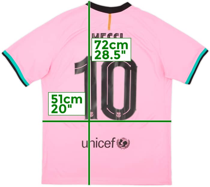 2020-21 Barcelona Third Shirt Messi #10 - 6/10 - (L)