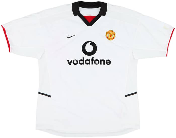 2002-03 Manchester United Away Shirt Beckham #7 - 5/10 - (XL)