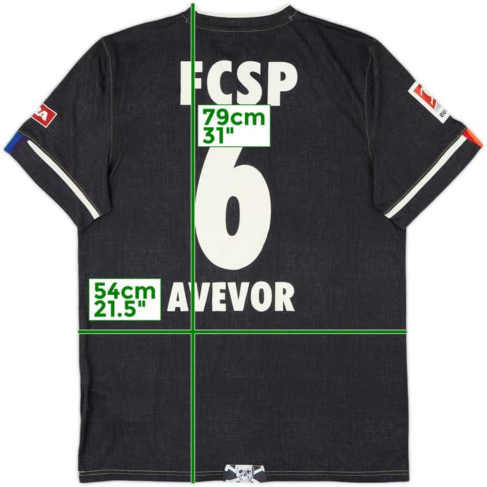 2020-21 St Pauli Third Shirt Avevor #6 - 9/10 - (L)