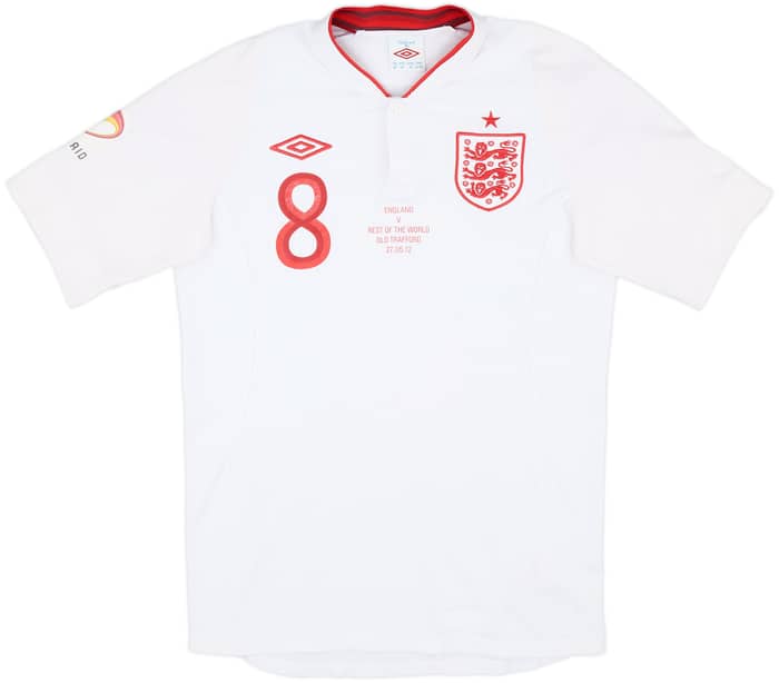 2012-13 England Home Shirt Cheyenne #8 - 5/10 - (S)