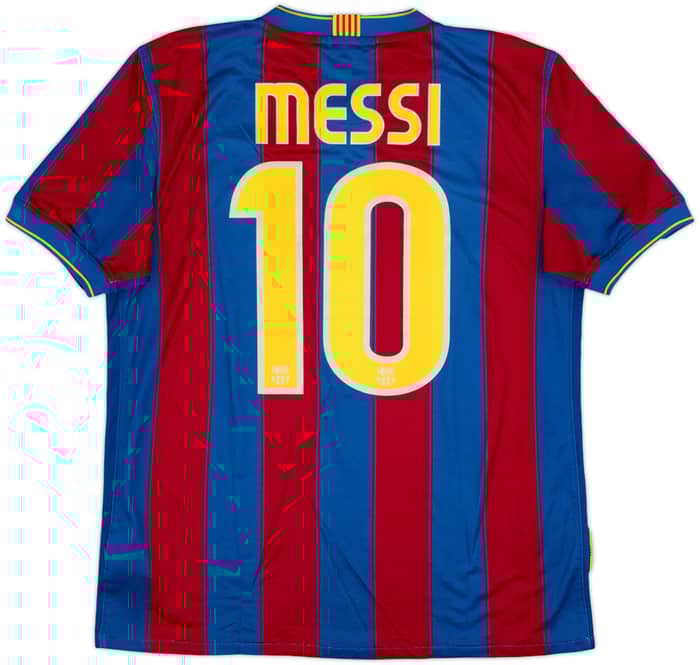 2009-10 Barcelona Home Shirt Messi #10 - 6/10 - (M)