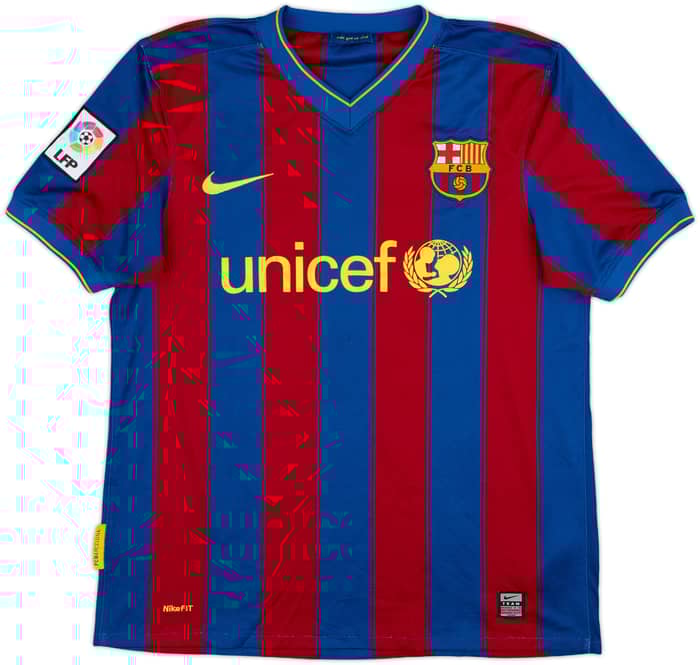 2009-10 Barcelona Home Shirt Messi #10 - 6/10 - (M)