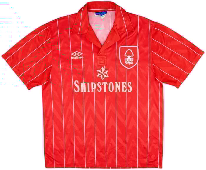 1992-94 Nottingham Forest Home Shirt Keane #6 - 8/10 - (L)